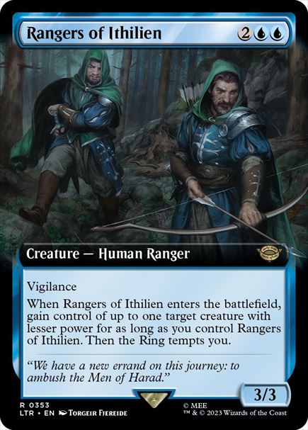 (英)イシリアンのレンジャー / Rangers of Ithilien ★拡張枠★ 【LTR】 No.353