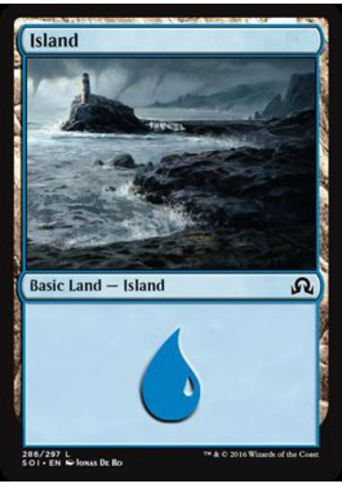 (英)【Foil】島 / Island【SOI】 No.286