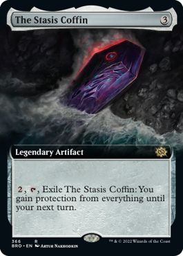 (英)【Foil】停滞の棺 / The Stasis Coffin ★拡張枠★ 【BRO】 No.366