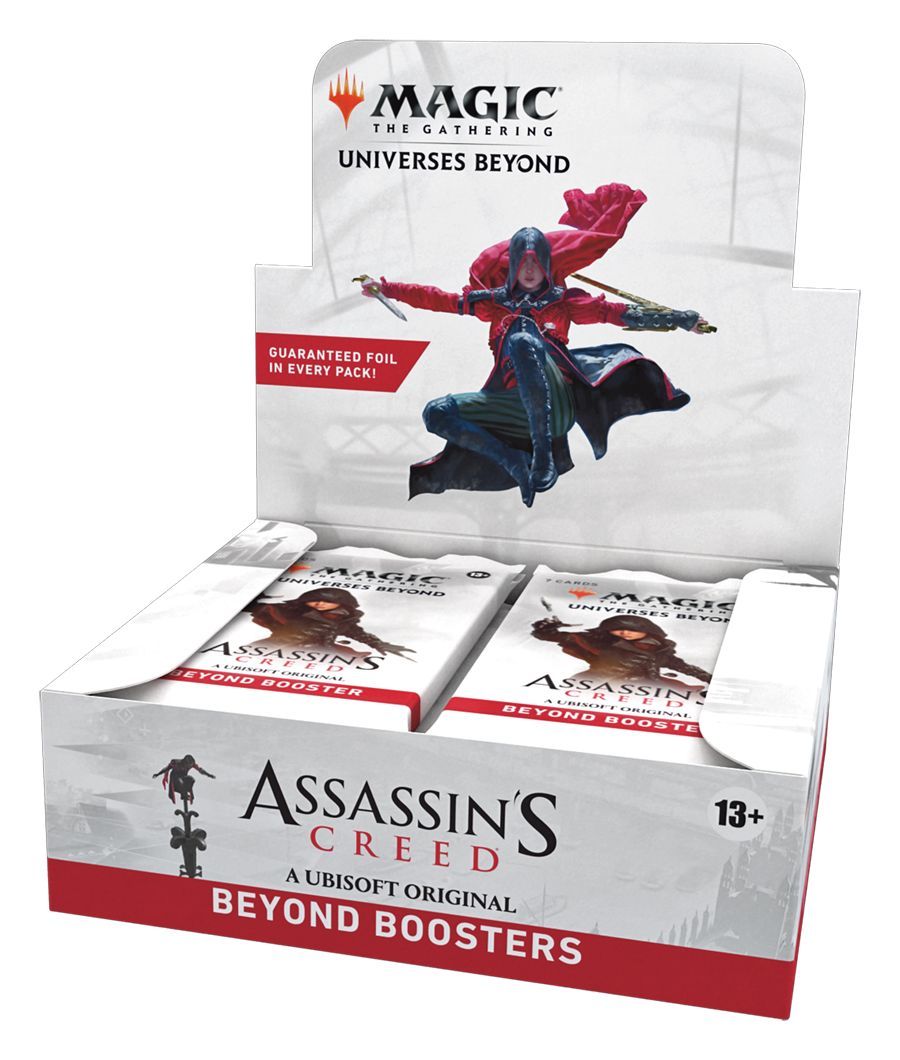 (英)マジック：ザ・ギャザリング『Assassin's Creed』 ビヨンド・ブースターボックス / Magic: The Gathering - Assassin's Creed Beyond Booster Box【BOX】 ※発送方法は「ゆうパック」を選択してください。