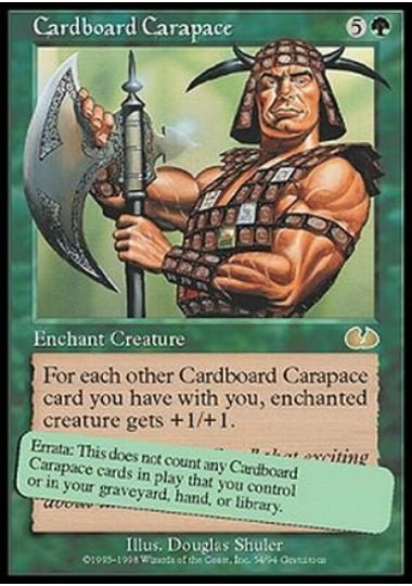 (英)Cardboard Carapace 【UGL】 No.054