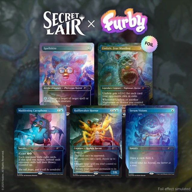 (英)Secret Lair x Furby: The OddBodies Foil Edition 【BOX】 ※発送方法は「ゆうパック」を選択してください。