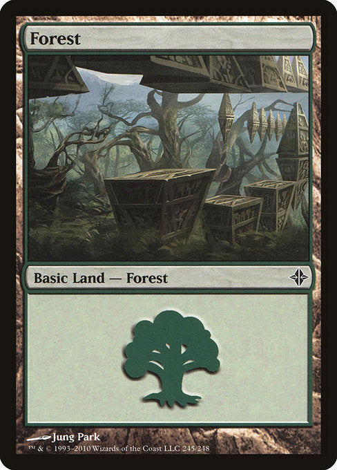 (英)【Foil】森 / Forest【ROE】 No.245