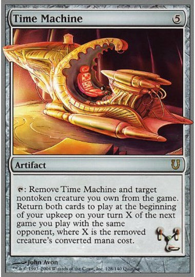 (英)【Foil】Time Machine 【UNH】 No.128