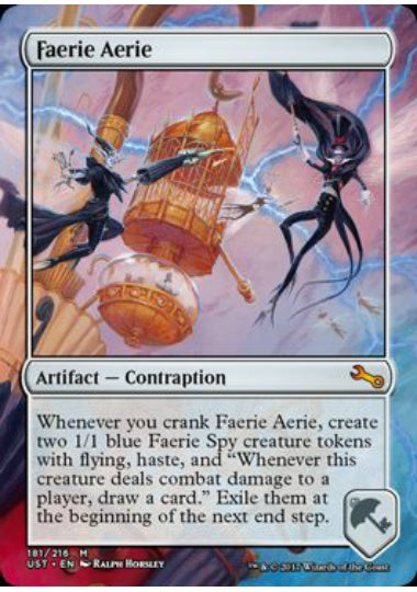 (英)【Foil】Faerie Aerie 【UST】 No.181