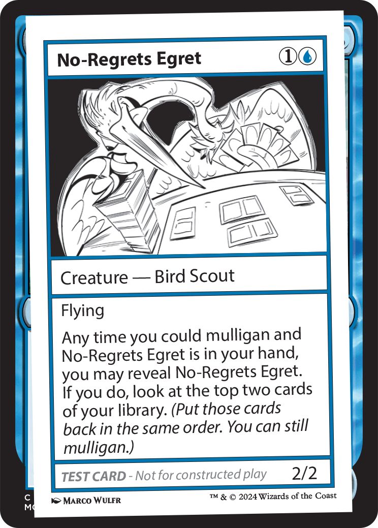 (英)No-Regrets Egret【MB2-TEST】 No.297