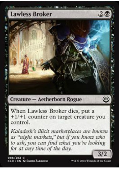 (英)【Foil】不法仲買人 / Lawless Broker【KLD】 No.086