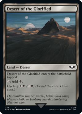 (英)栄光の砂漠 / Desert of the Glorified【40K】 No.275