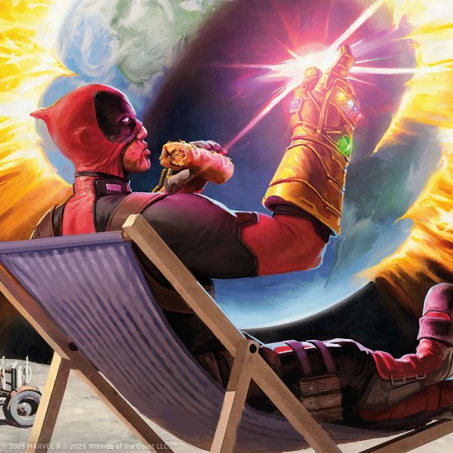 (英)Secret Lair x Marvel's Deadpool 【BOX】 ※発送方法は「ゆうパック」を選択してください。