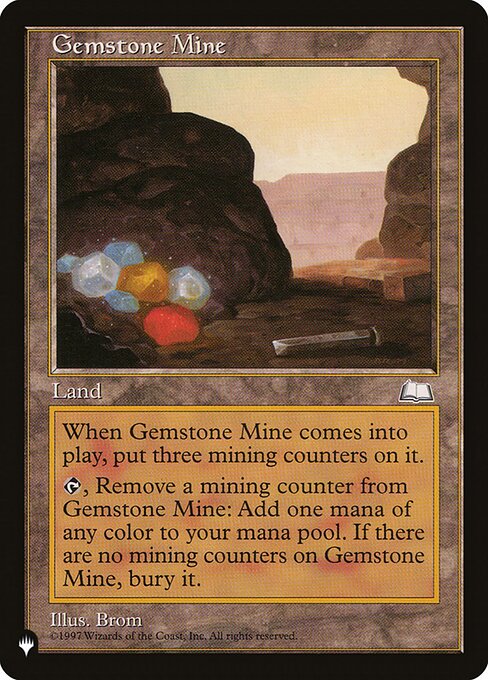 (英)宝石鉱山 / Gemstone Mine【WTH】 PWシンボル付き再販 No.164