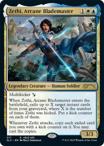 (英)Zethi, Arcane Blademaster【SLX】 No.017