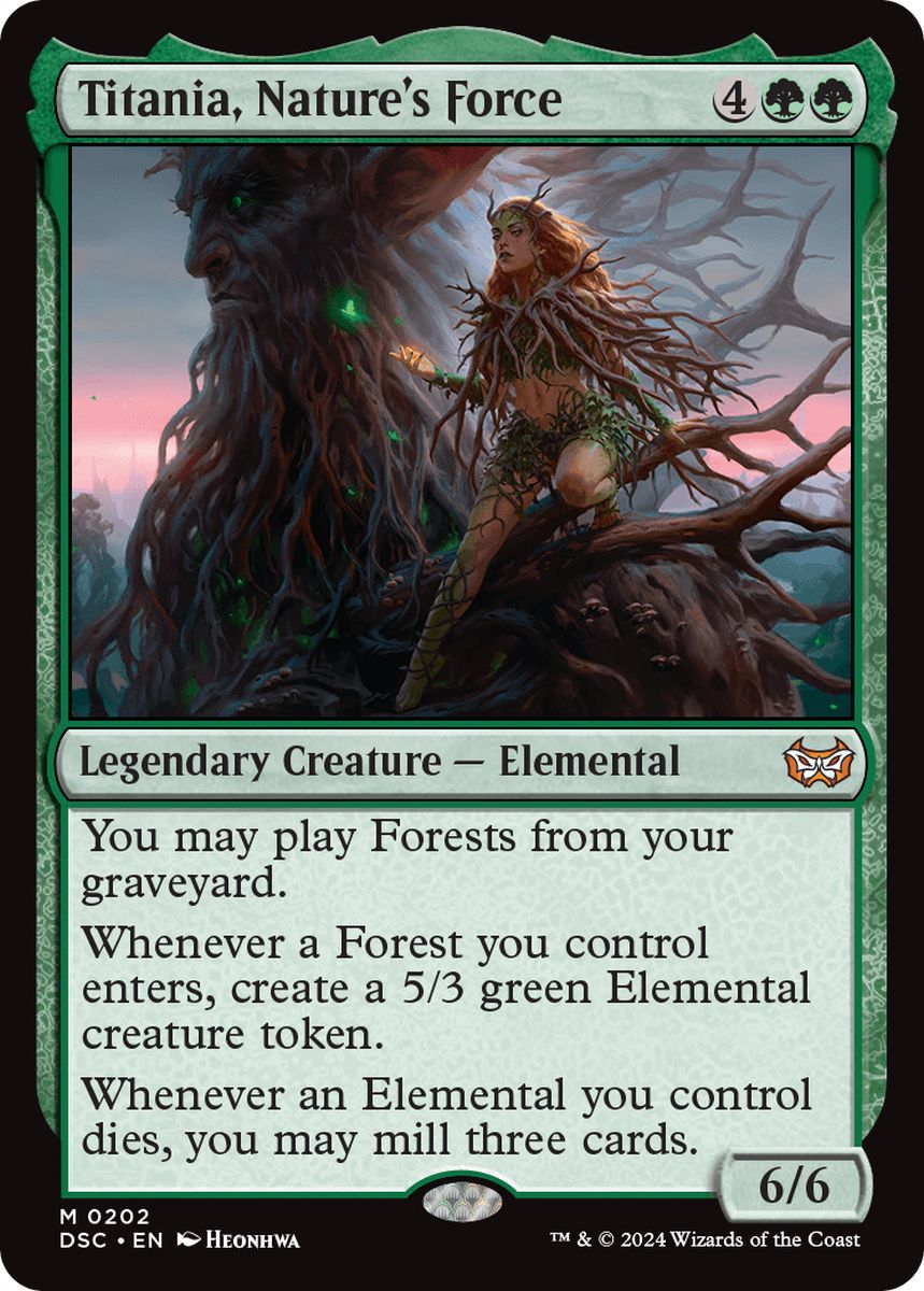 (英)自然の力、ティタニア / Titania, Nature's Force【DSC】 No.202