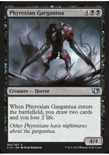 (英)ファイレクシアのガルガンチュア / Phyrexian Gargantua【C14】 No.154