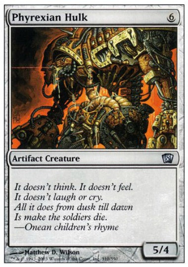 (英)【Foil】ファイレクシアの大男 / Phyrexian Hulk【8ED】 No.310