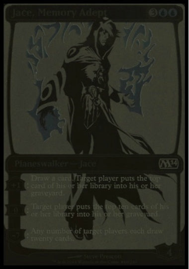 (英)【Foil】記憶の熟達者、ジェイス / Jace, Memory Adept【PRM】SDCC2013プロモ No.012