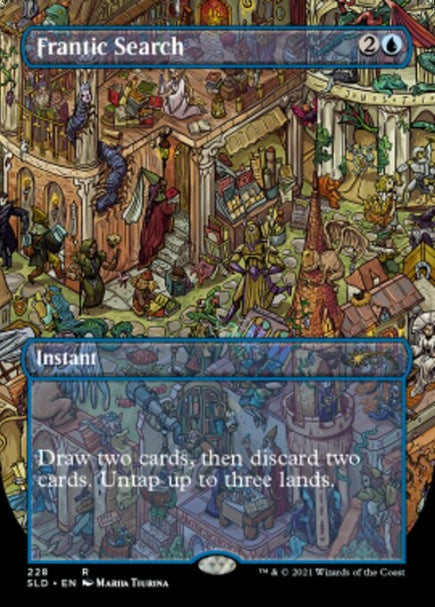(英)【Foil】大あわての捜索 / Frantic Search【SLD】Fblthp: Completely, Utterly, Totally Lost No.228