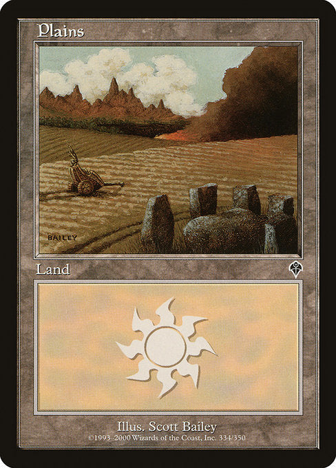 (英)平地 / Plains【INV】 No.334