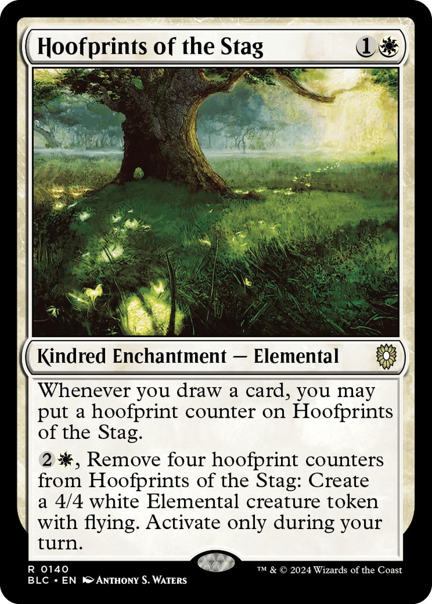 (英)雄鹿の蹄の跡 / Hoofprints of the Stag【BLC】 No.140