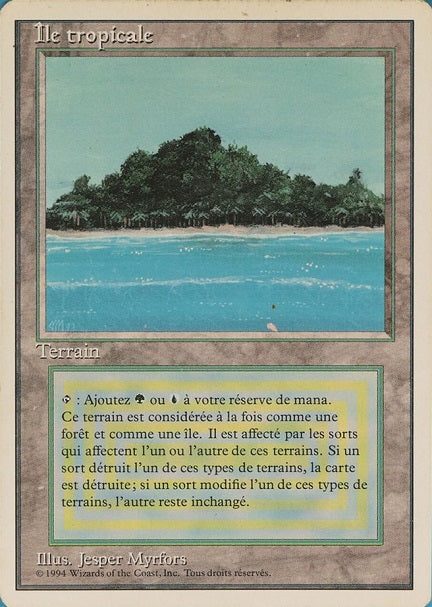 (フランス語)Ile tropicale / Tropical Island【3ED】 白枠 No.288