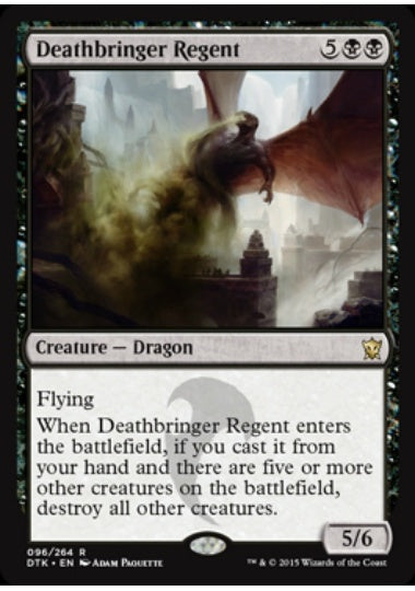 (英)死致の執政 / Deathbringer Regent【DTK】 No.096