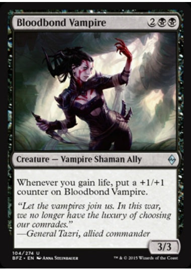 (英)血の絆の吸血鬼 / Bloodbond Vampire【BFZ】 No.104