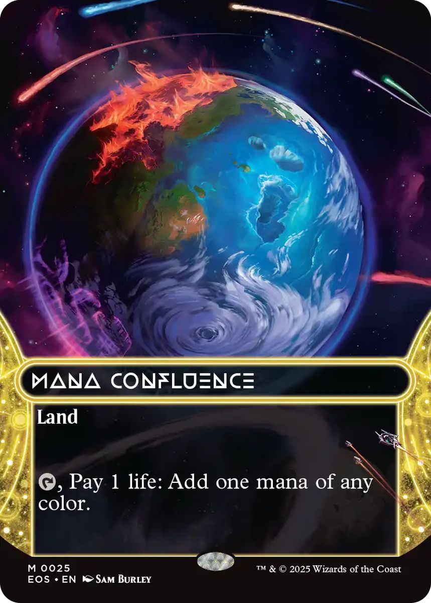 (英)マナの合流点 / Mana Confluence ★ボーダーレス★(「星景」) 【EOS】 No.025