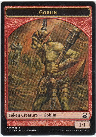 (英)ゴブリントークン / Goblin Token【MVSM-TOKEN】 No.003