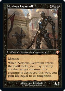 (英)害悪の機械巨人 / Noxious Gearhulk【BRC】 旧枠 No.110