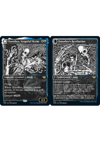 (英)復讐に燃えた犠牲者、ドロテア / Dorothea, Vengeful Victim - ドロテアの報復 / Dorothea's Retribution ★ショーケース枠★(永遠の夜カード) 【VOW】 No.322