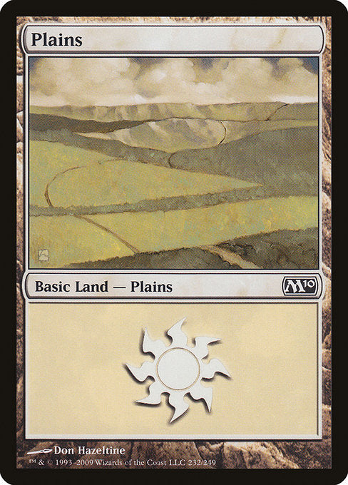 (英)平地 / Plains【M10】 No.232