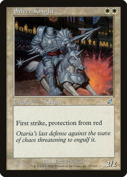 (英)銀騎士 / Silver Knight【SCG】 No.023