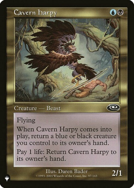 (英)洞窟のハーピー / Cavern Harpy【LST】 No.879