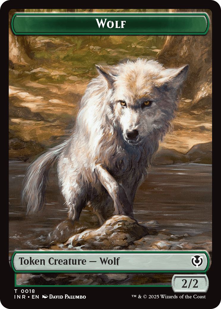 (英)狼トークン / Wolf Token【INR-TOKEN】 No.018
