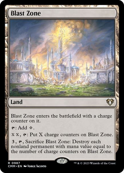 (英)爆発域 / Blast Zone【CMM】 No.0987