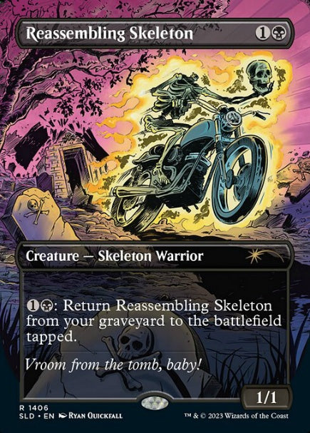 (英)【Foil】組み直しの骸骨 / Reassembling Skeleton【SLD】Bad to the Bones No.1406