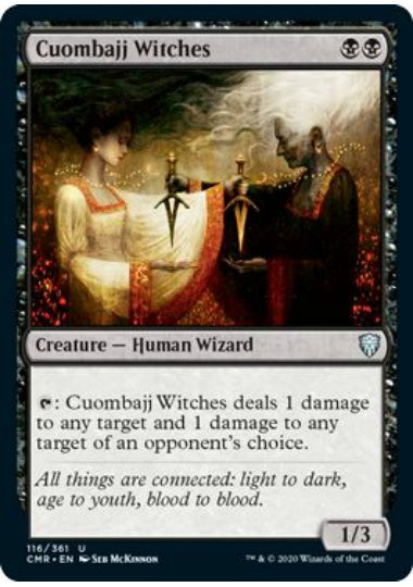 (英)【Foil】クォムバッジの魔女 / Cuombajj Witches【CMR】 No.116