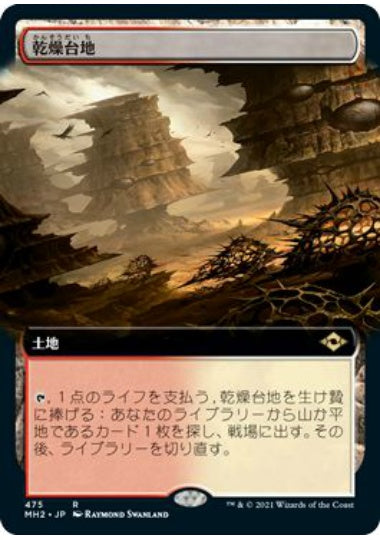 (日)【Foil】乾燥台地 / Arid Mesa ★拡張枠★ 【MH2】 No.475