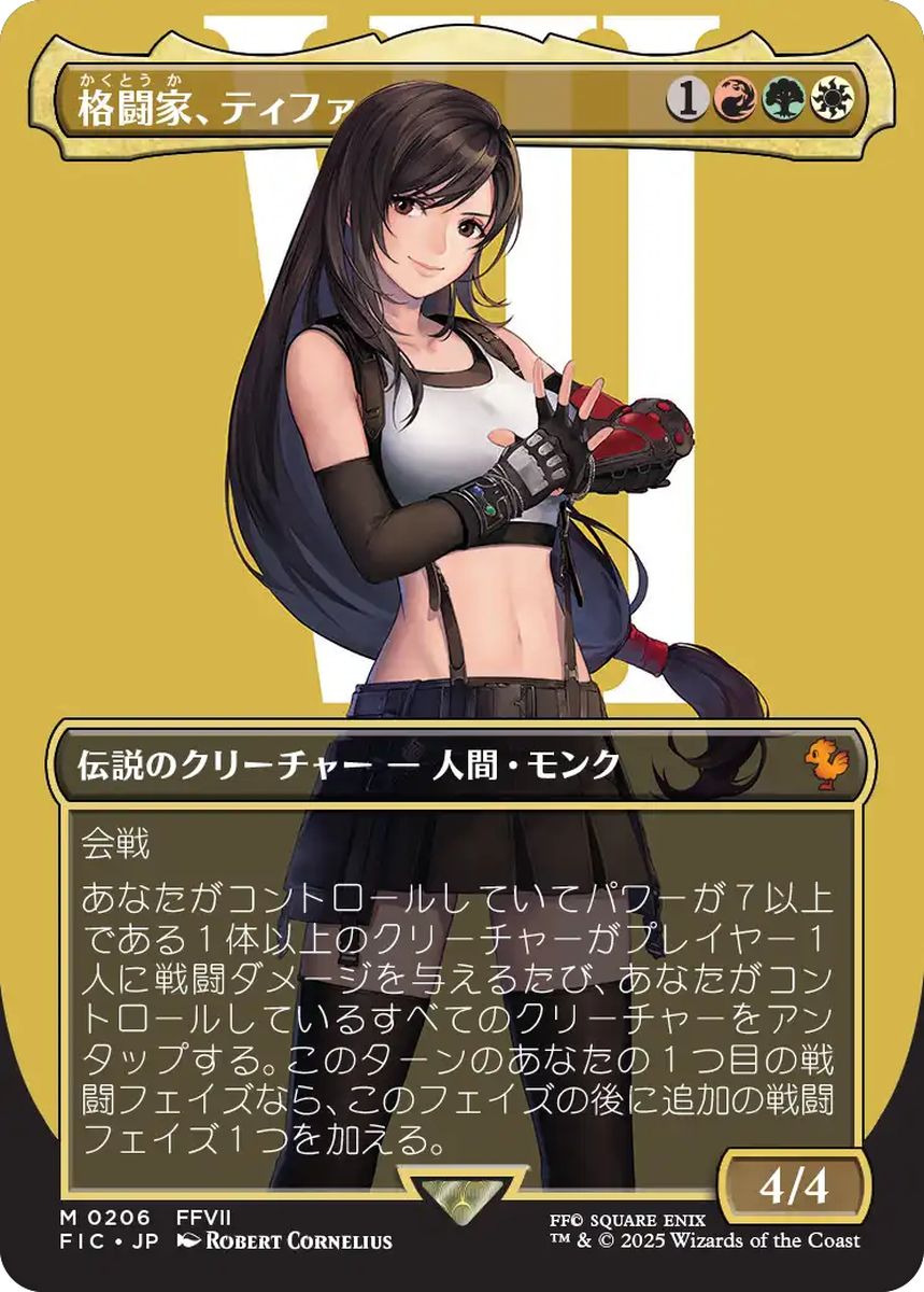 (日)格闘家、ティファ / Tifa, Martial Artist ★ボーダーレス★(キャラクター) 【FIC】 No.206