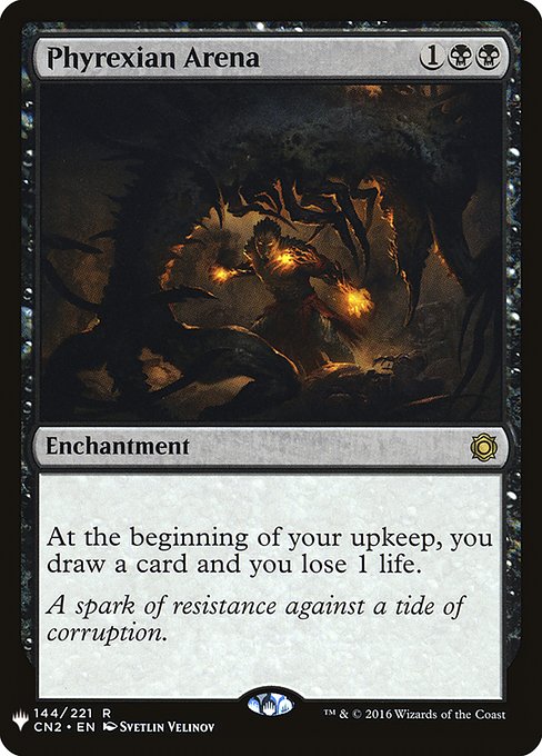 (英)ファイレクシアの闘技場 / Phyrexian Arena【MB1】 No.0730