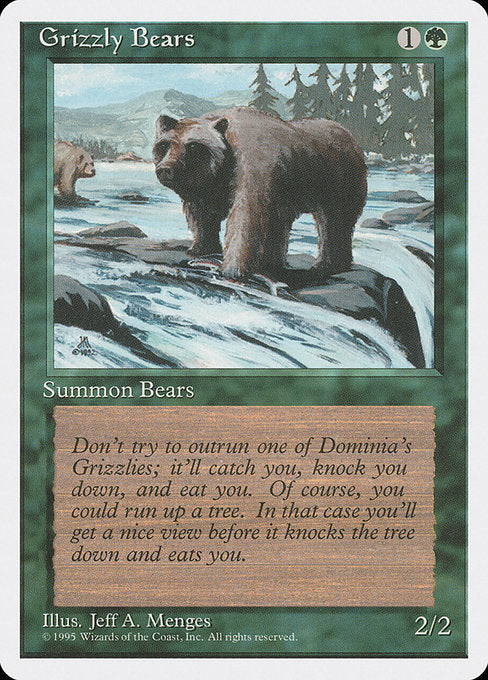 (英)灰色熊 / Grizzly Bears【4ED】 No.250