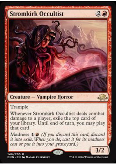 (英)【Foil】流城の密教信者 / Stromkirk Occultist【EMN】 No.146