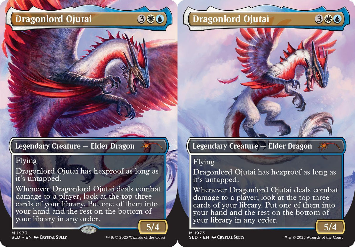 (英)【Foil】龍王オジュタイ / Dragonlord Ojutai【SLD】They Grow Up So Fast No.1973