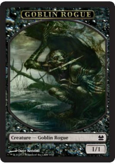 (英)ゴブリン・ならず者トークン / Goblin Rogue Token【MMA-TOKEN】 No.006