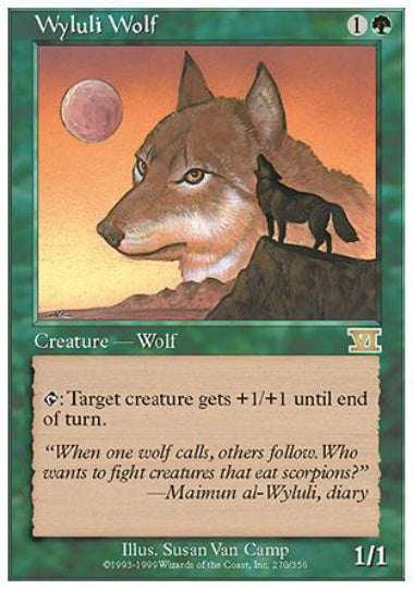 (英)ワイルーリーの狼 / Wyluli Wolf【6ED】 No.270