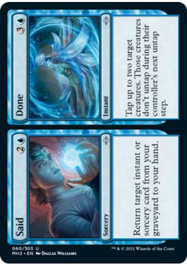 (英)【Foil】任務+完了 / Said+Done【MH2】 No.060