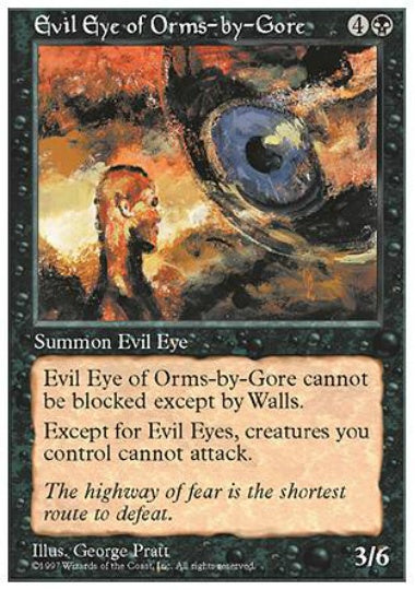 (英)オームズ＝バイ＝ゴアの邪眼 / Evil Eye of Orms-by-Gore【5ED】 No.159