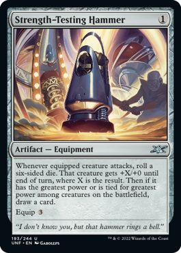 (英)【Foil】Strength-Testing Hammer【UNF】 No.193