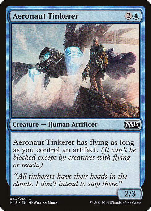 (英)【Foil】飛空士の修繕屋 / Aeronaut Tinkerer【M15】 No.043