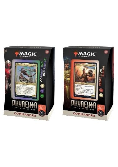 (英)ファイレクシア：完全なる統一 統率者デッキ 2種セット / Phyrexia: All Will Be One Commander Deck Set【BOX】 ※発送方法は「ゆうパック」を選択してください。