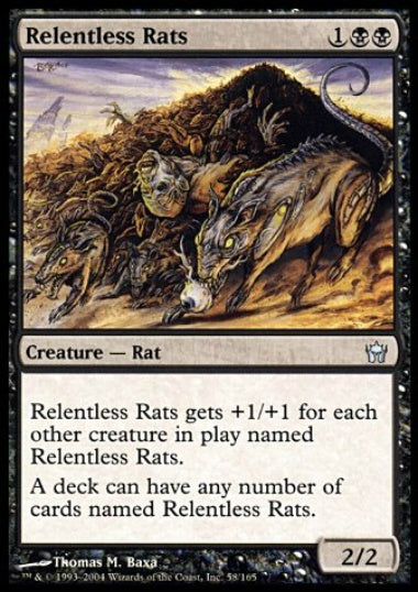 (英)執拗なネズミ / Relentless Rats【5DN】 No.058